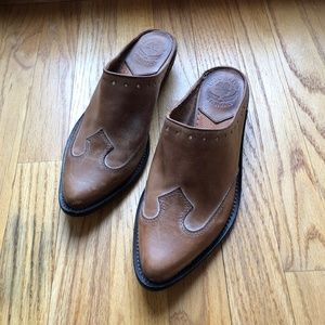 Vintage Lucky Brand Western Mules